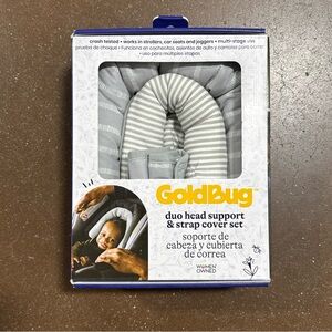 NEW Go by Goldbug Duo Head And Strap Cover Set 4 Piece Support Gender Neutral!